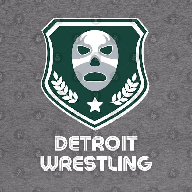 Detroit Wrestling "Leonidas Green" by DDT Shirts